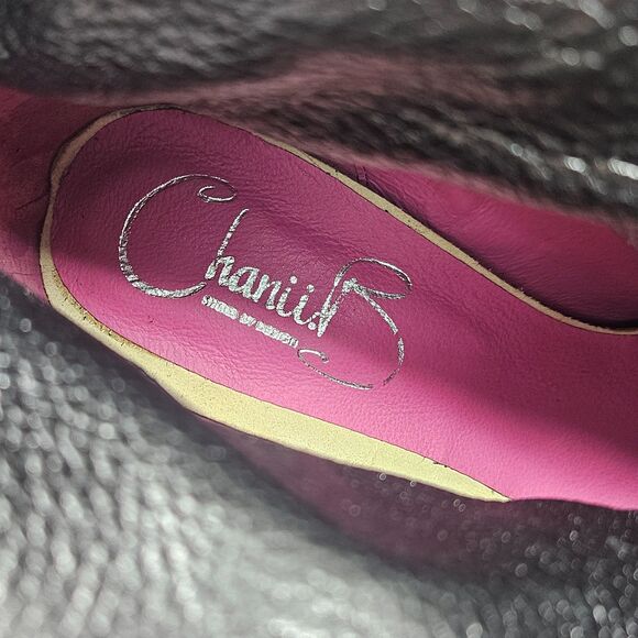 CHANII B Ankle Boot Carpe Diem Black Tattoo 41 Leather Limited Edition Glam Rock - Picture 15 of 16